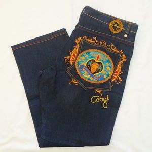 COOGI Royalty Denin Jeans Dark Rinse in size 42